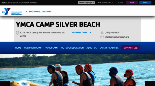 campsilverbeach.org