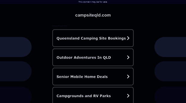 campsiteqld.com