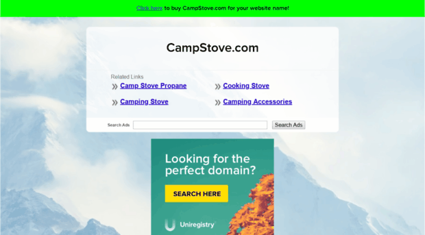 campstove.com