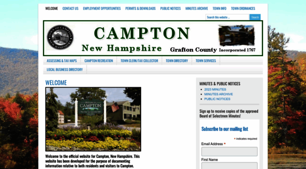 camptonnh.org