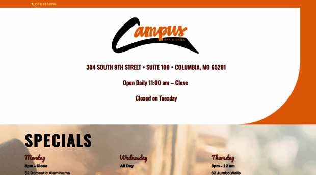 campusbarandgrill.com