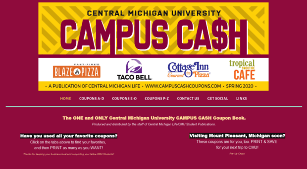 campuscashcoupons.com