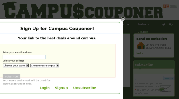 campuscouponer.com