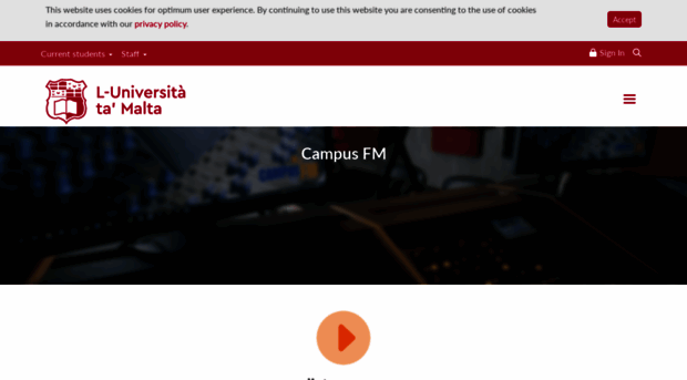 campusfm.um.edu.mt