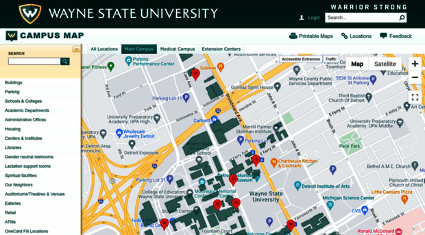 campusmap.wayne.edu