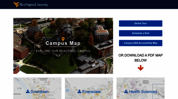 campusmap.wvu.edu