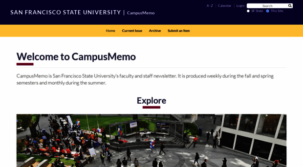 campusmemo.sfsu.edu