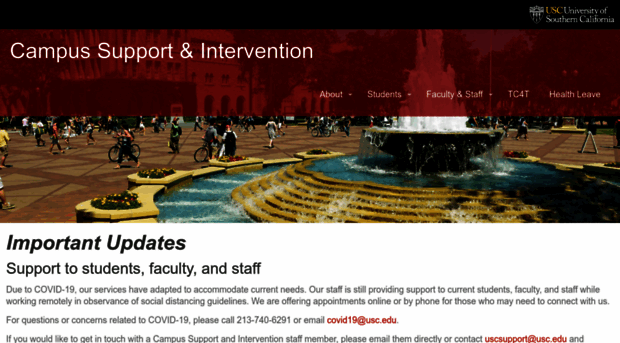 campussupport.usc.edu