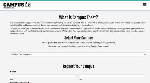 campustoast.com