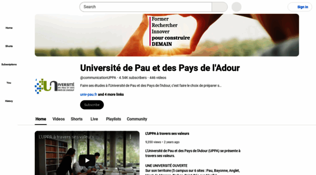 campustv.univ-pau.fr