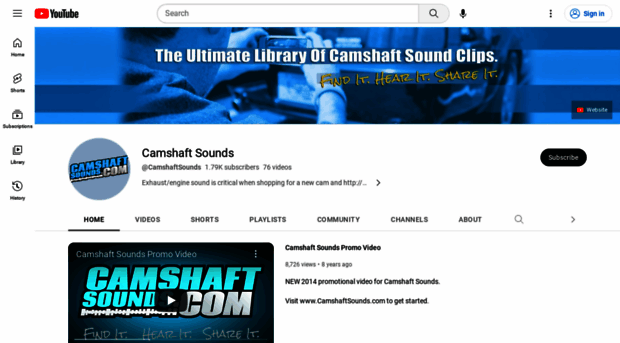 camshaftsounds.com