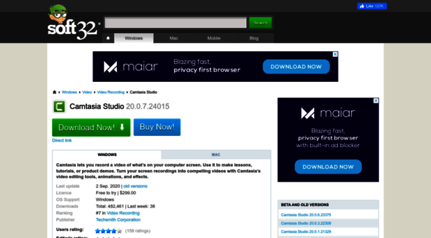 camtasia-studio.soft32.com
