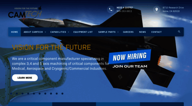camtechcorp.com