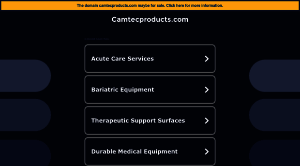 camtecproducts.com