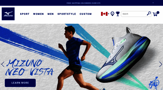 can.mizuno.com