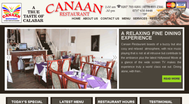 canaan-restaurant.com