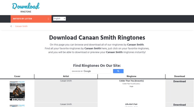 canaansmith.download-ringtone.com