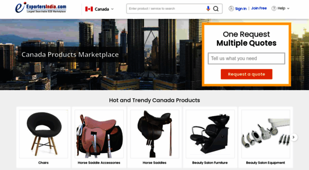 canada.exportersindia.com