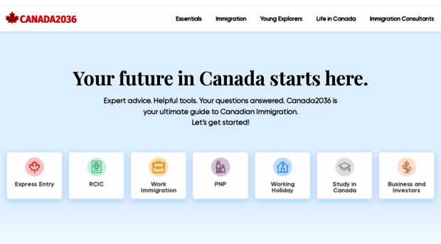 canada2036.com