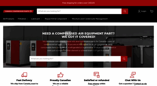 canadacompressorparts.com