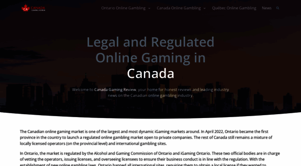 canadagamingreview.com