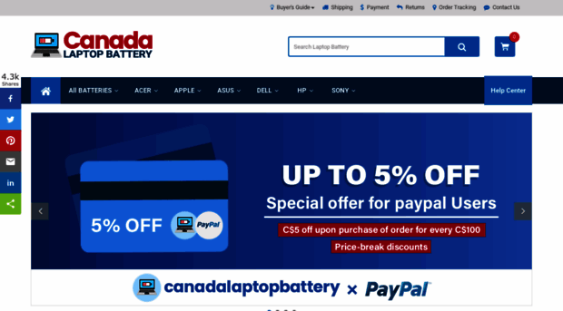 canadalaptopbattery.com