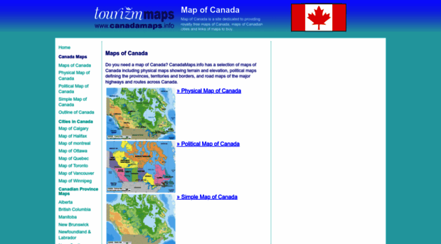 canadamaps.info