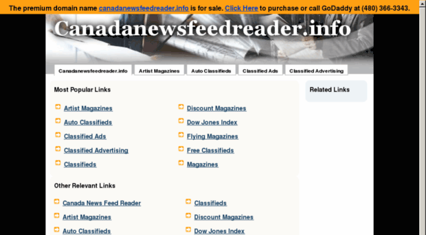 canadanewsfeedreader.info