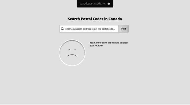 canadapostalcode.net