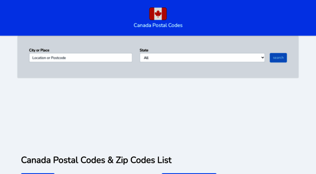 canadapostcode.net