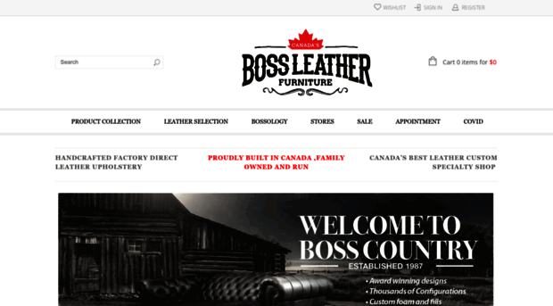 canadasbossleatherfurniture.com