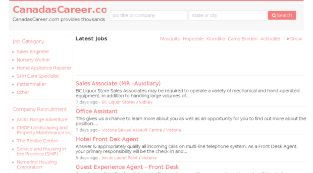 canadascareer.com