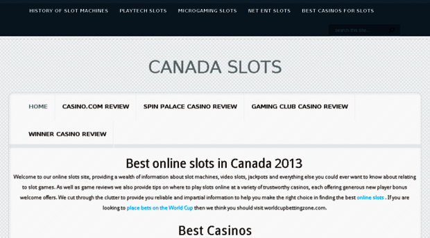 canadaslotszone.com