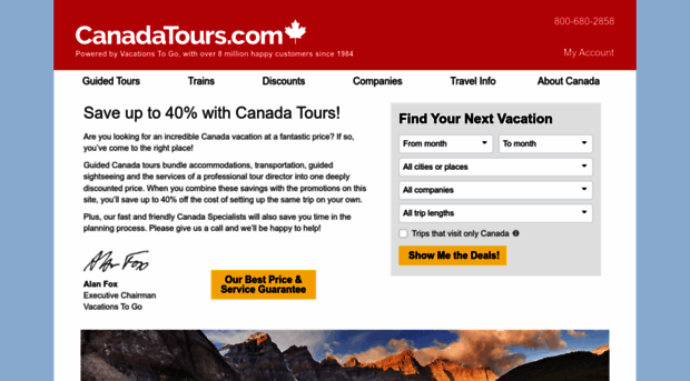 canadatours.com