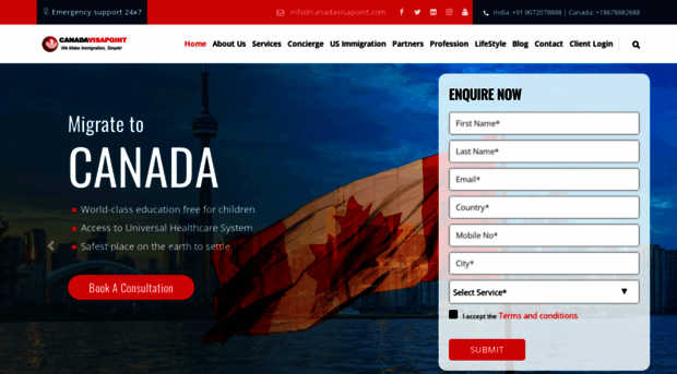 canadavisapoint.com