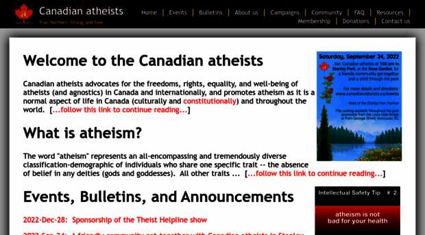 canadianatheists.ca