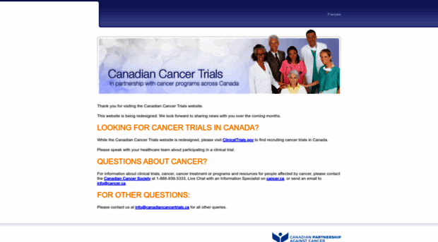 canadiancancertrials.ca