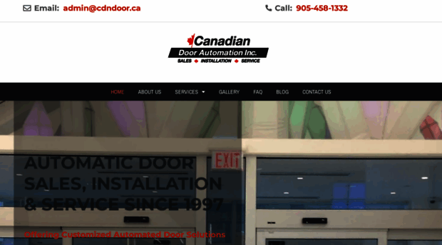 canadiandoorautomation.com