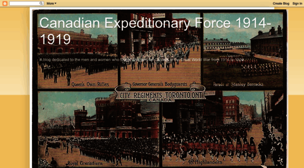 canadianexpeditionaryforce1914-1919.blogspot.com