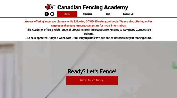 canadianfencingacademy.ca