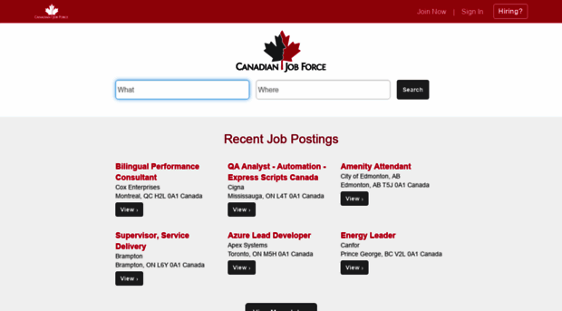 canadianjobforce.ca