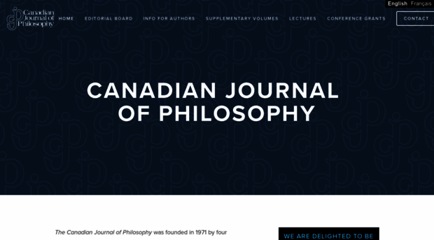 canadianjournalofphilosophy.com