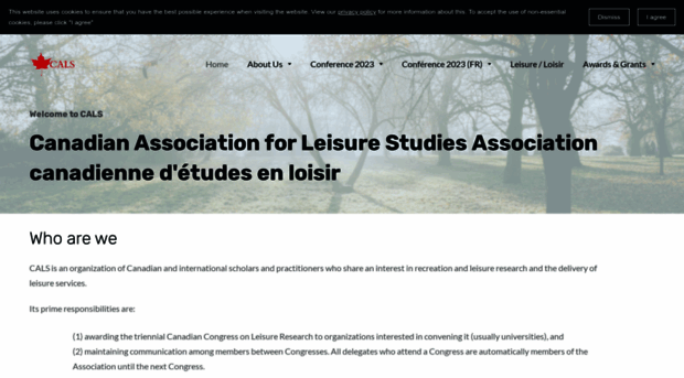 canadianleisurestudies.ca