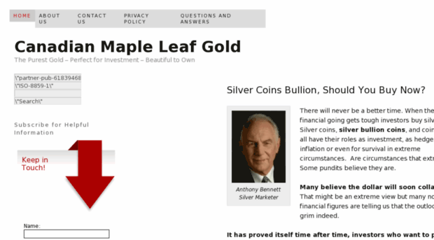 canadianmapleleafgold.org