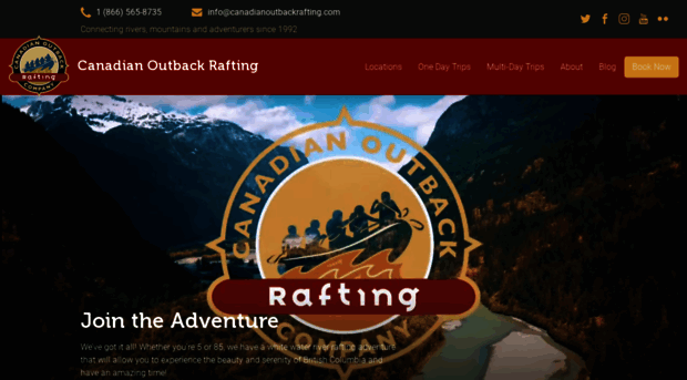 canadianoutbackrafting.com