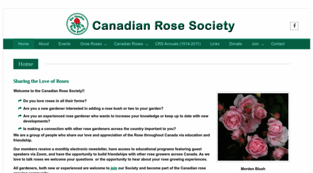 canadianrosesociety.org