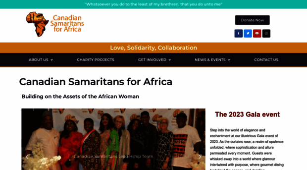 canadiansamaritansforafrica.org