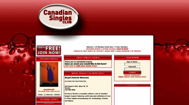 canadiansinglesclub.com