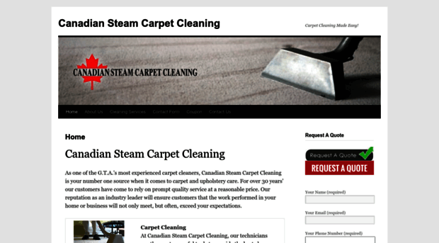 canadiansteamcarpetcleaning.com