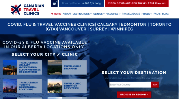 canadiantravelclinics.ca